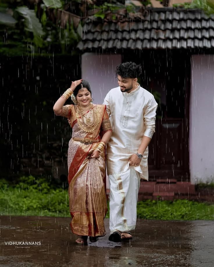 RAIN-KISSED